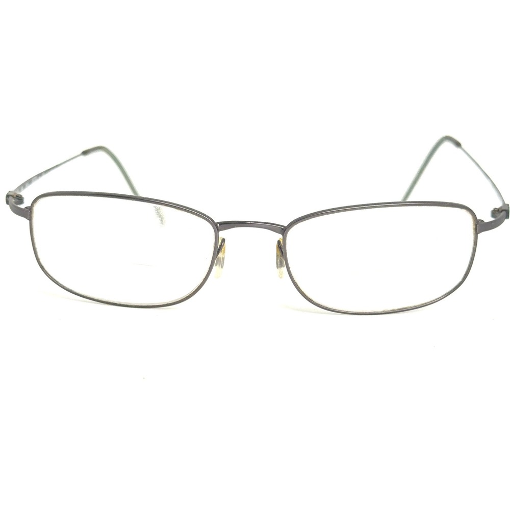 Adidas A755 6055 Eyeglasses Frame Austria Black Metal Rectangle 53-18-135